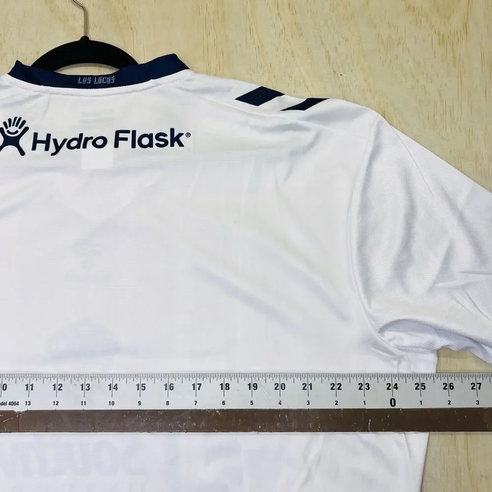 NEW 3XL El Paso Locomotive FC Hummel 2024 Away Jersey White Short Sleeve